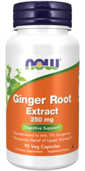 Now Foods, Ginger Root Extract Wyciąg z imbiru - Now Foods