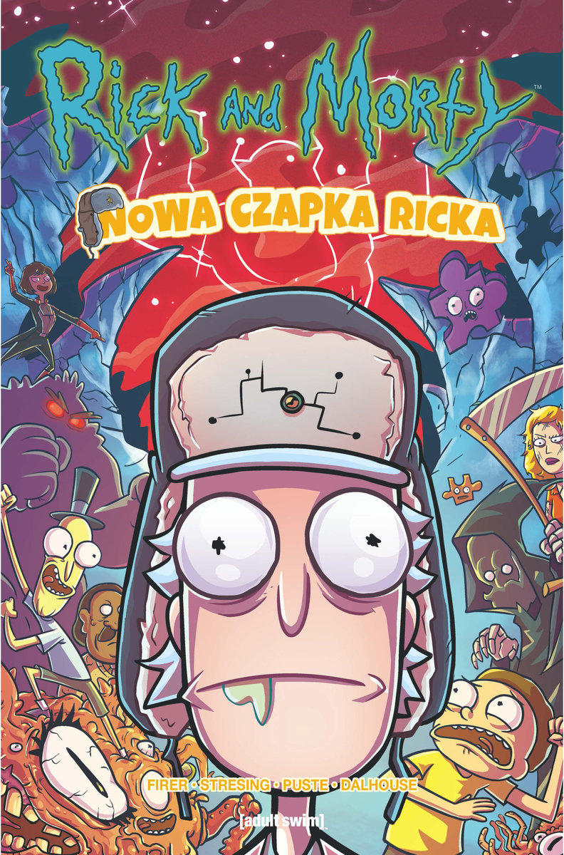 Nowa czapka Ricka! Rick i Morty - Firer Alex | Książka w Empik