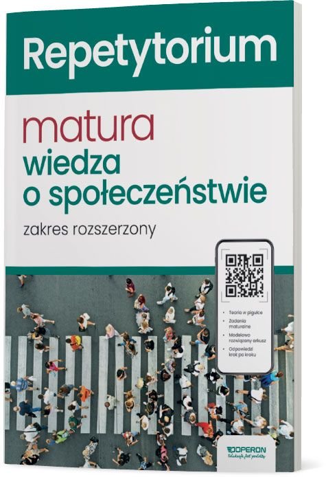 Nowa matura 2024. Wiedza o społeczeństwie. Repetytorium. Zakres
