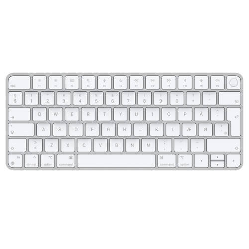 Nowa Oryginalna Klawiatura Apple Magic Keyboard White Touch Id Danish A Apple Sklep