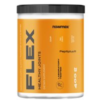 nowmax® Flex Healthy Joints 400 g truskawka – kolagen na stawy, MSM, glukozamina, kwas hialuronowy nowmax