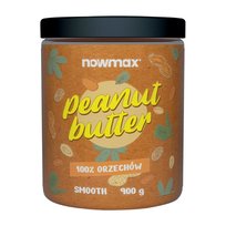 nowmax Masło Orzechowe 900 g, Smooth
