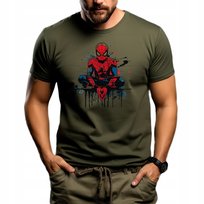 Nowoczesna Koszulka T-Shirt ''Spiderman'' Bawełna M