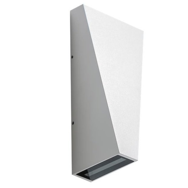 Nowoczesna Lampa Elewacyjna Zita Led 6W Do Ogrodu Biała-Zdjęcie-0