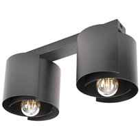 Nowoczesna Lampa Wisząca Industrialna Retro Berta L161-BE-2C-BL