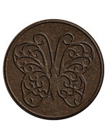 Nowoczesna płytka Multyhome, dekoracyjna ECO Multyhome, brąz, 45 cm