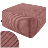 NOWOCZESNA PUFA PUF SIEDZISKO 45 CM KWADRATOWA DO SALONU PODNÓŻEK MIĘKKA Domarex