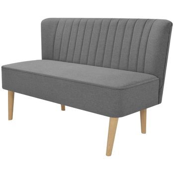Nowoczesna sofa jasnoszara 117x55,5x77 cm - Zakito Europe