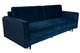Nowoczesna sofa z funkcją spania LUIZA w kolorze niebieskim - Postergaleria