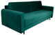 Nowoczesna sofa z funkcją spania LUIZA w kolorze turkusowym  - Postergaleria