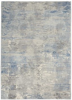 Nowoczesny Dywan Loftowy Solace 1 Ivory/Grey/Blue 160X220 - Komfort