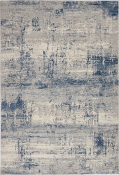 Nowoczesny Loftowy Dywan Rustic Texture Ivory Blue 240X320 - Komfort