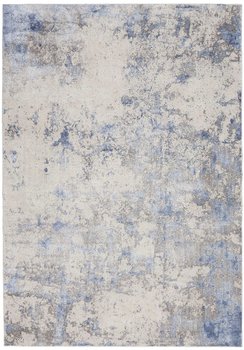 Nowoczesny Miękki Dywan Loftowy Silky Textures 4 Blue/Ivory/Grey 160X220 - Komfort