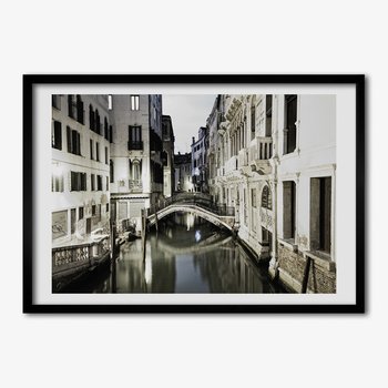 Nowoczesny Obraz z ramką TULUP Wenecja Włochy 70x50 cm - Tulup