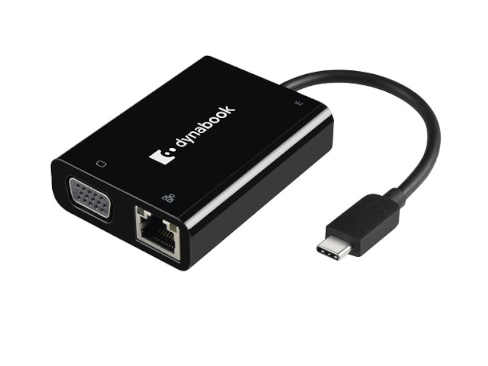 Nowy adapter Dynabook USBC to VGA/LAN PS0133UA1PRP Toshiba Sklep