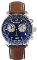 NOWY ORYGINALNY Zegarek męski Zeppelin 8684-3 Quartz LZ127 niebieski pasek ZEPPELIN