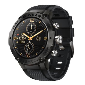 Nowy Smartwatch GlacierX Ceres Black GX-CC28 - GlacierX