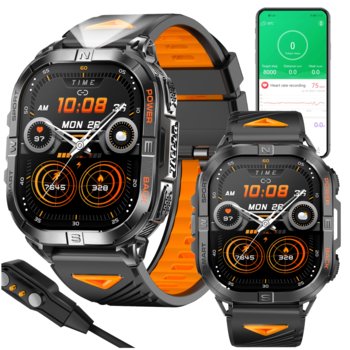 Nowy Smartwatch GlacierX Drift Black GX-DC72 - GlacierX