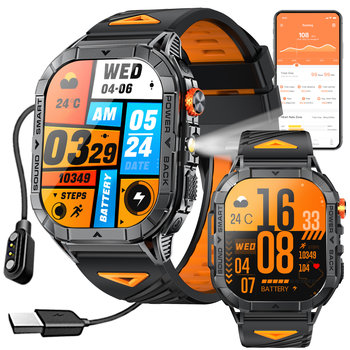 Nowy Smartwatch Glacierx Racer Black Gx-Rc70A - GlacierX