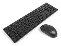 Nowy Zestaw Bezprzewodowy Dell KM5221WBKB-GER QWERTZ Klawiatura + Mysz Dell