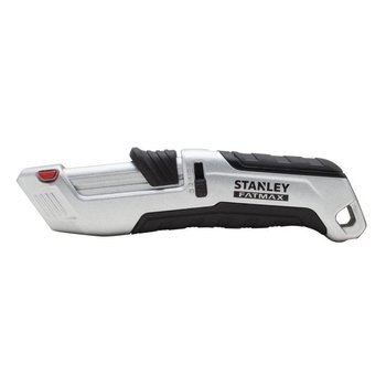 Nóż bezpieczny automatyczny z 3 poziomami wysunięcia metal - Stanley