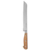 Nóż do krojenia chleba SECRET DE GOURMET Elegancia, brązowy, 33 cm Secret de Gourmet