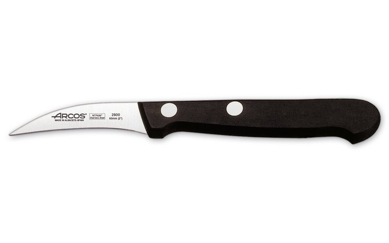 Nóż Do Obierania Zakrzywiony Seria Universal Arcos Czarny 162mm Hendi 28000
