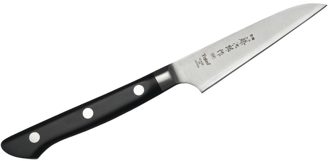 Nóż do obierania, czarna rączka DP3 Tojiro, 9cm