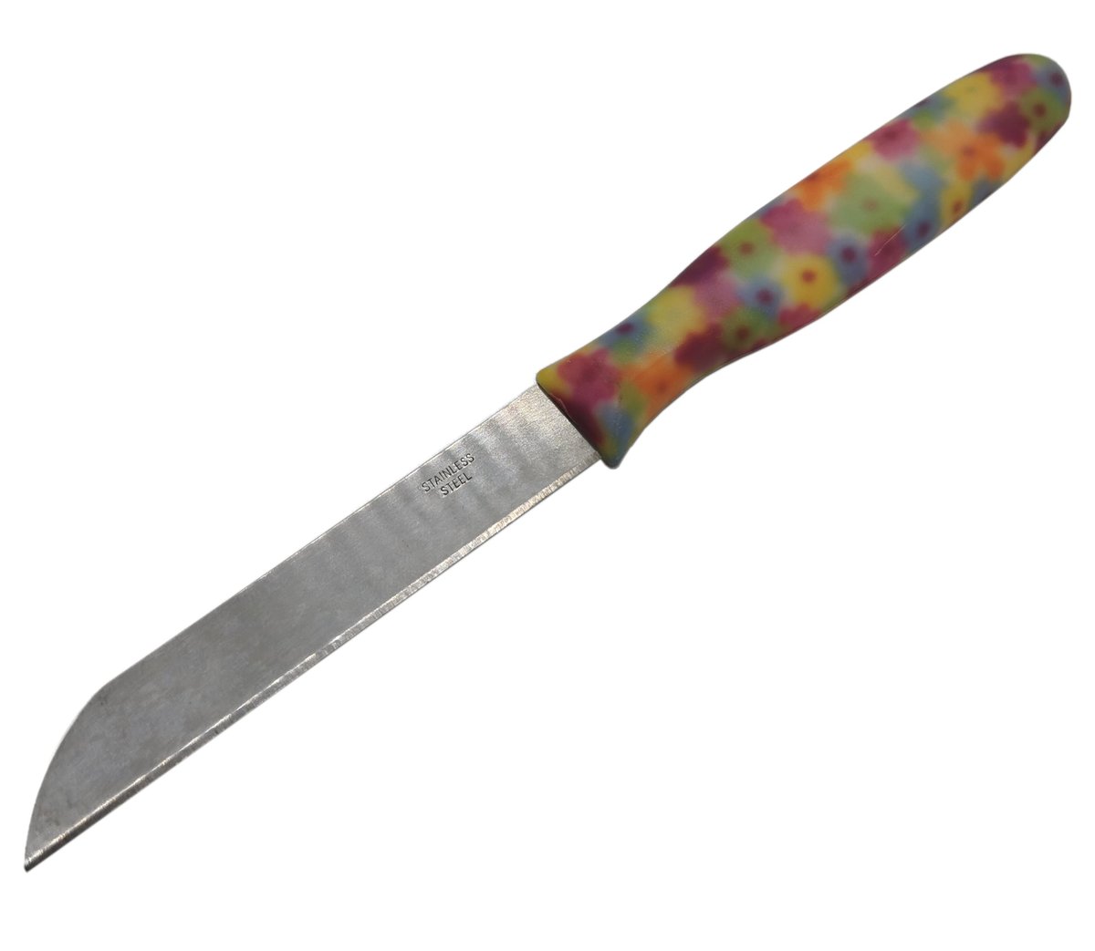 Zdjęcia - Nóż kuchenny Nóż Do Obierania Warzyw I Owoców W Kwiaty 18,5 cm