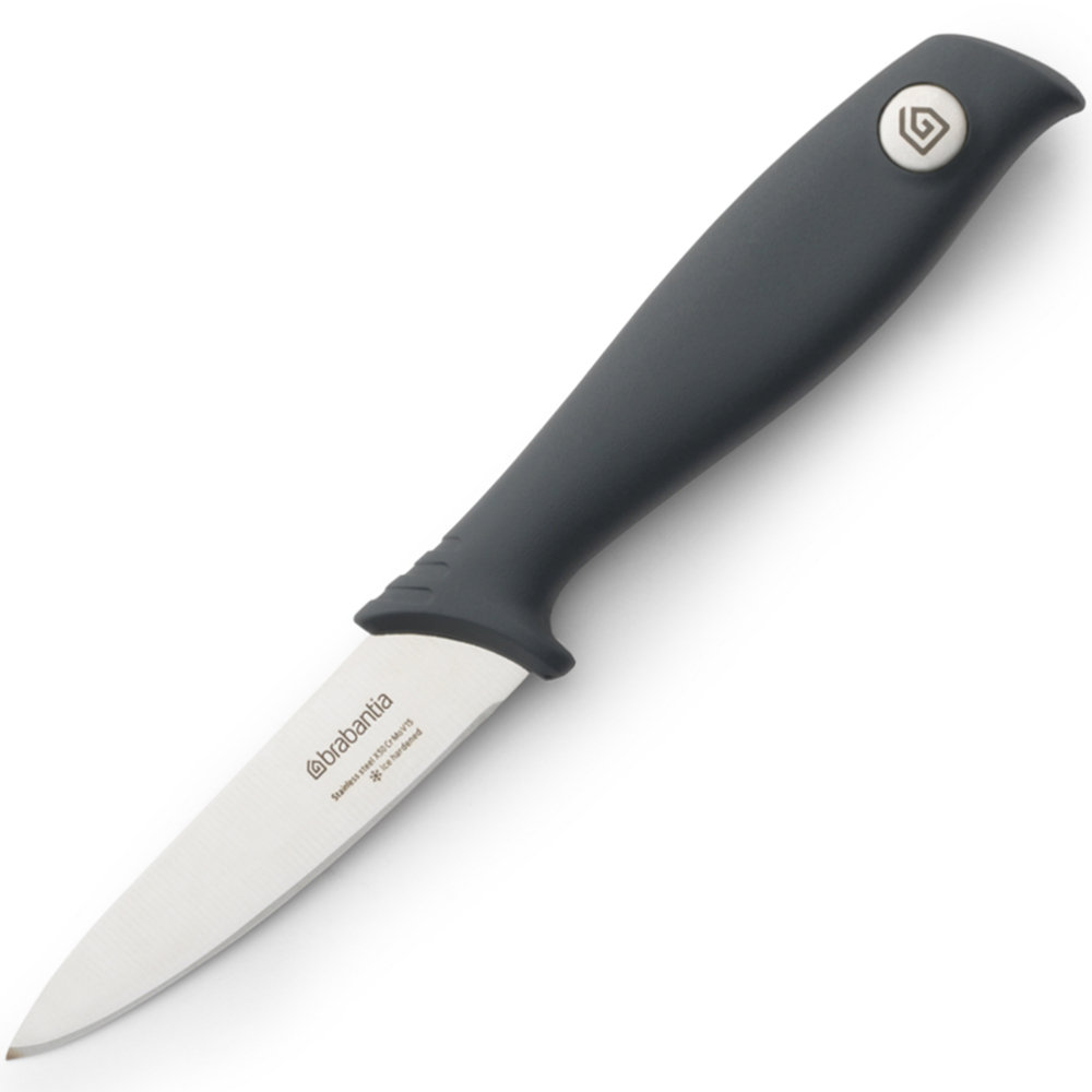 Nóż do owoców i warzyw BRABANTIA Tasty+, szary, 9 cm