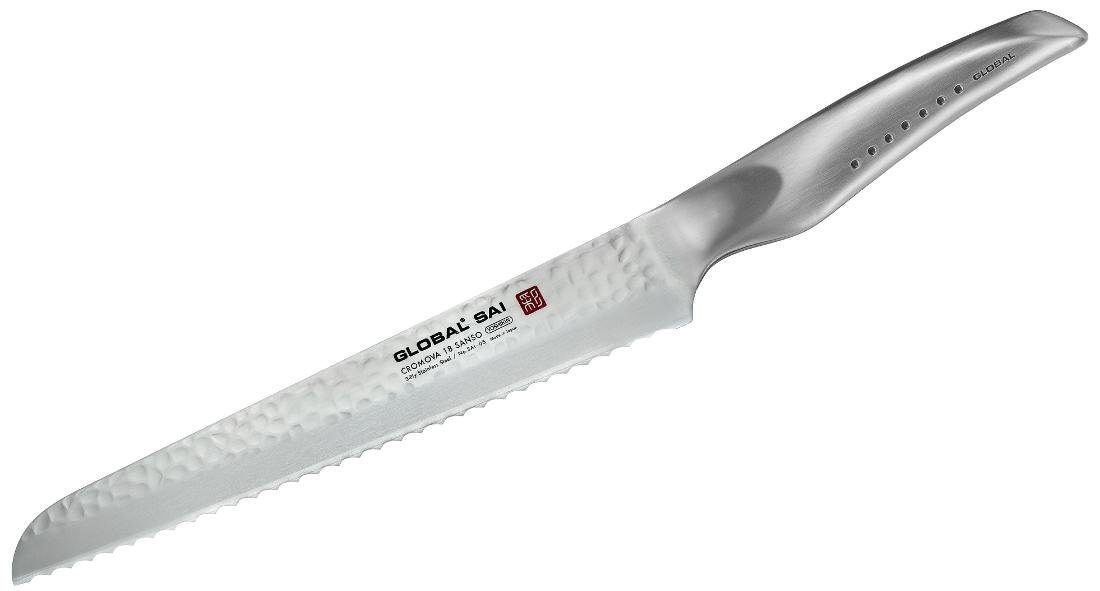 Nóż do pieczywa Global SAI, 23 cm