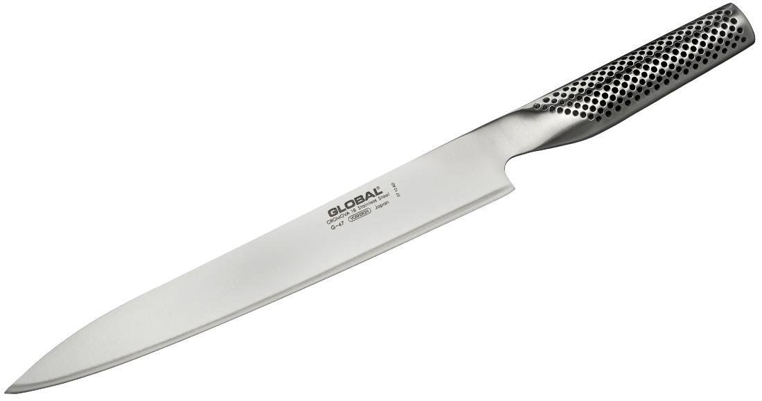 Nóż do plastrowania, Sashimi-Yo G-47 Global, 25 cm