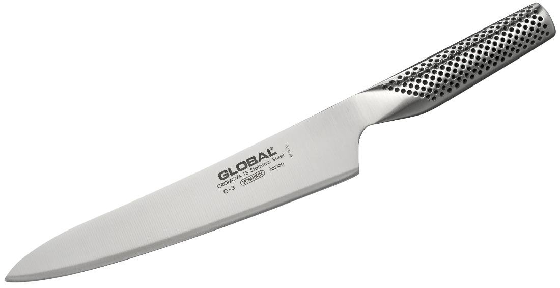 Nóż do porcjowania GLOBAL G-3, 21 cm