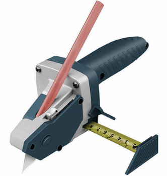 Nóż do precyzyjnego cięcia płyt karton-gips narzędzie z miarką AG700  - Aptel