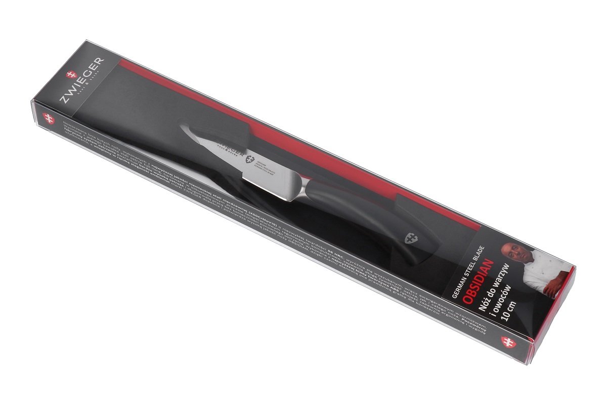 Nóż do warzyw i owoców ZWIEGER Obsidian 0268, 10 cm