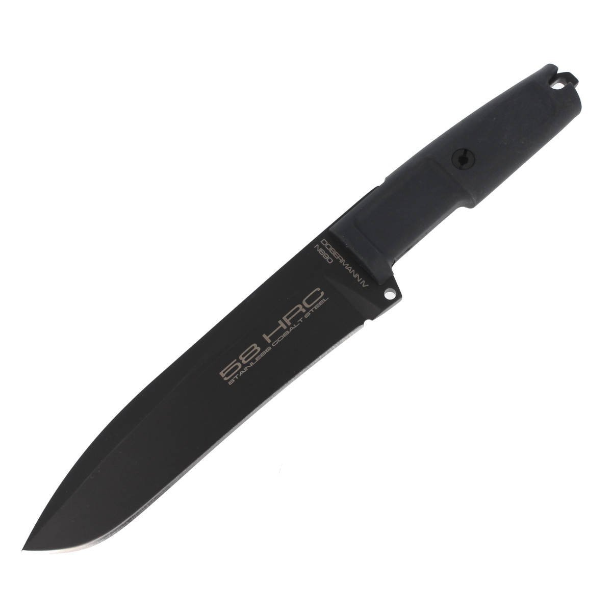 Zdjęcia - Nóż / multitool Extrema Ratio Nóż  Dobermann IV Tactical Black Forprene, Black N690 (04.100 