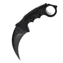 NÓŻ KARAMBIT pazur czarny z etui i sznurkiem Inna marka