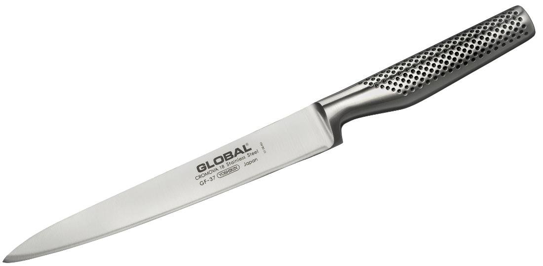 Nóż kuchenny do porcjowania GLOBAL GF-37 Europejski, 22 cm