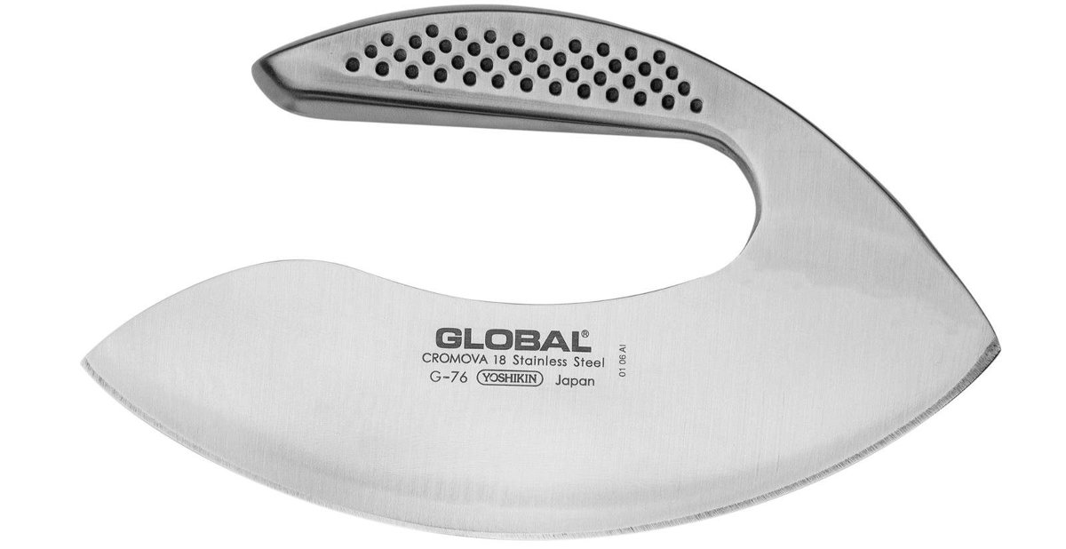 Nóż kuchenny GLOBAL do siekania ziół [G-76]