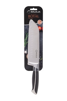 Nóż kuchenny Santoku Royal 31cm ostrze 17cm stal 3Cr14 Galicja - Inny producent