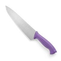 Nóż Kuchenny Szefa Kuchni Haccp Dla Alergików 385Mm - Fioletowy - Hendi 842775 Hendi