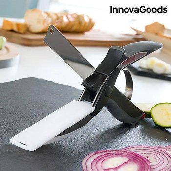 Nóż-Nożyczki z Mini Deską do Krojenia InnovaGoods - InnovaGoods