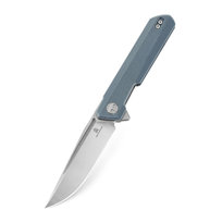 Nóż składany Bestechman Dundee Liner Lock Stonewash / Satin D2 Grey G10 by Ostap Hel BMK01C Inna marka