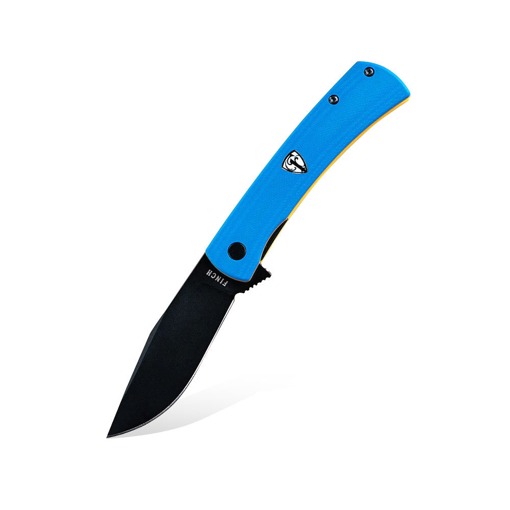 Zdjęcia - Nóż / multitool HALO Nóż składany Finch  Military Blue 