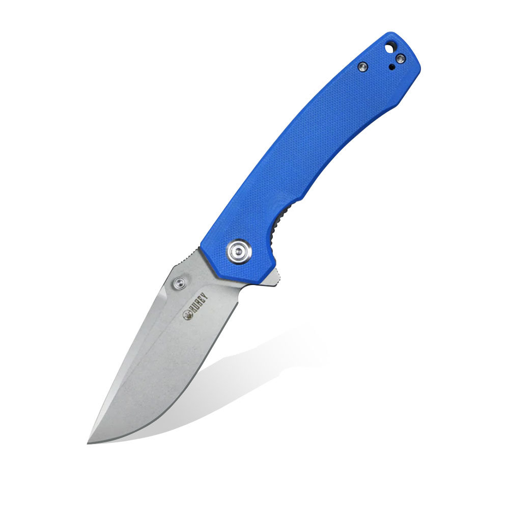 Zdjęcia - Nóż / multitool Nóż składany Kubey Calyce KU901B D2 Blue G10