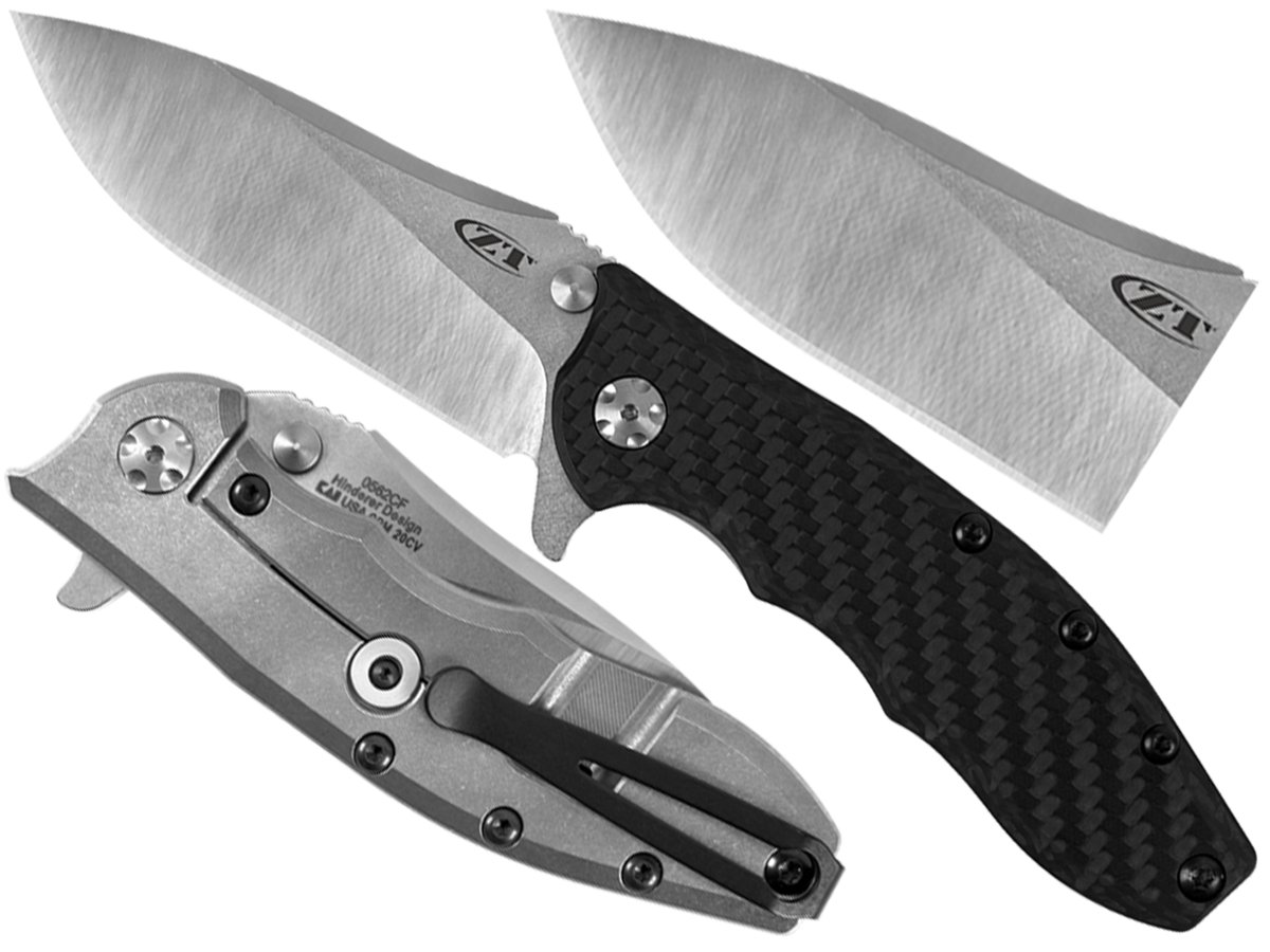 Nóż Składany Zero Tolerance Zt Hinderer 0562Cf Zero Tolerance Sport
