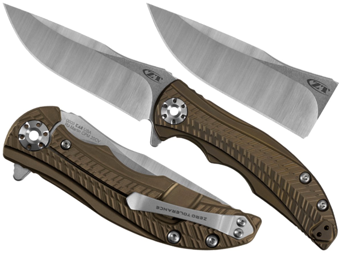 Nóż Składany Zero Tolerance Zt Martin 0609 Kieszonkowy Edc Taktyczny