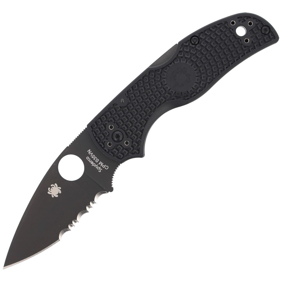 Nóż Spyderco Native 5 FRN Black / Black Blade Combination (C41PSBBK5 ...