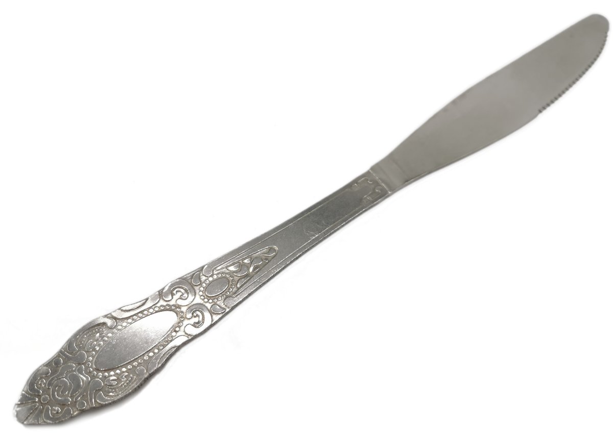 Zdjęcia - Nóż kuchenny Steel Nóż Stołowy Obiadowy 21 cm Stainless 