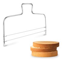 NÓŻ STRUNOWY do ciasta nóż DO BISZKOPTU krajacz CUKIERNICZY podwójna struna Tadar